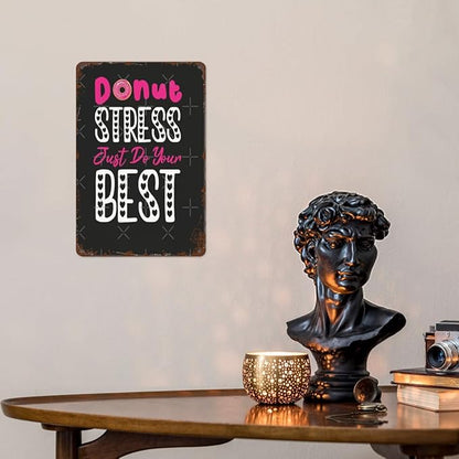 Retro Metal Tin Sign Amazing And Encouraging Teacher Tesg Day Funny Wall Decor for Home,Garden,Patio,Yard,Office,Vintage 8x12 Inches Room Decorations