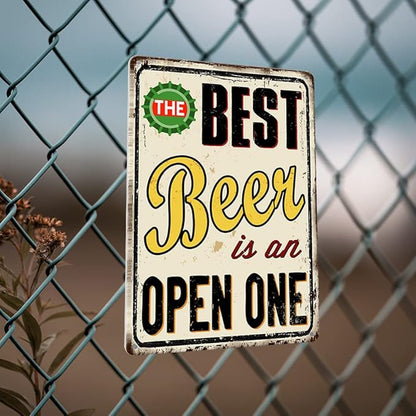 Bar Sign Vintage Funny Metal Tin Signs For Home Retro Country Home Decor Man Cave Garage Rules Wall Decor Outdoor Poster 8×12 Inches
