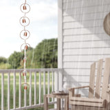 Topyond Rain Chain for Gutters, Hanging Rainchain, Decorative Rain Gutter Chain with Bells, Outdoor Decor Rain Catcher Chain for Garden, Patio, Home, Creates Soothing Sound