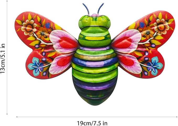 Pallets for Sale - Liquidation Unclaimed, Wall Decor with Iron Bees, Garden Hanging Decorations for Indoor/Outdoor