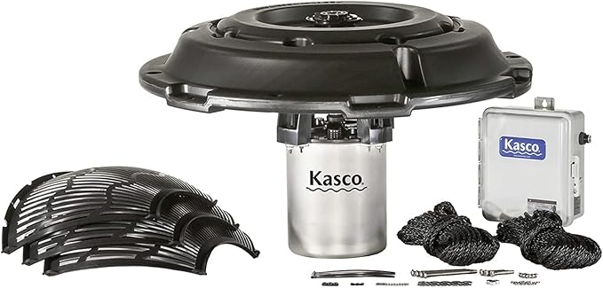 Kasco 1 HP J Series Decorative Fountain - 120V with 100 Ft Electric Power Cord | Pond and Lake Fountain | Efficient Pond Aerator Outdoor Fountain