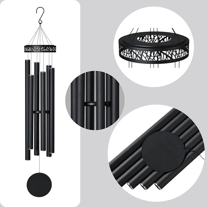 60" Extra Large Wind Chimes for Outside Deep Tone, Sympathy Gifts Memorial Wind Chimes Outdoor Clearance, Church Chime for Garden,Yard,Patio & Lawn