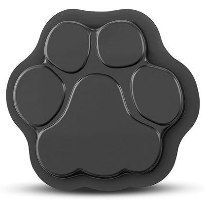 Threlaco Large Paw Print Stepping Stones Mold, 16.54 in Reusable Concrete Cement Textured Plastic Craft Paver Forms Non-Slip for Casting Garden Pavement and Walkway