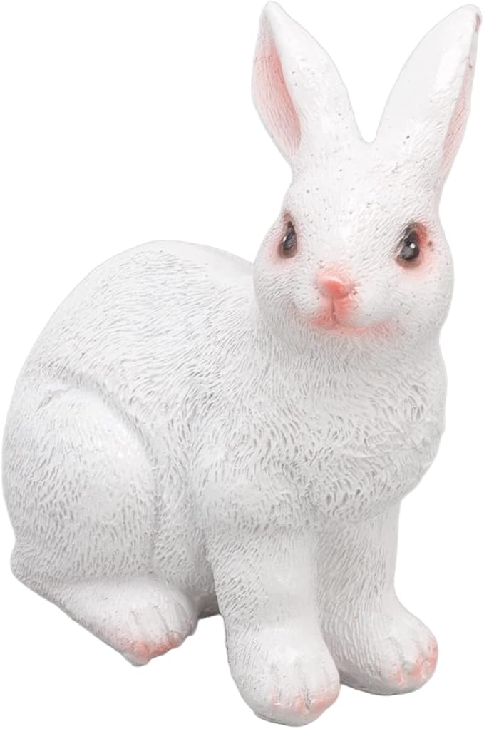Garden Statues, oor Animal, Synthetic Craft Sculp with Like, Weather den r for Home Patio Lawn Yard