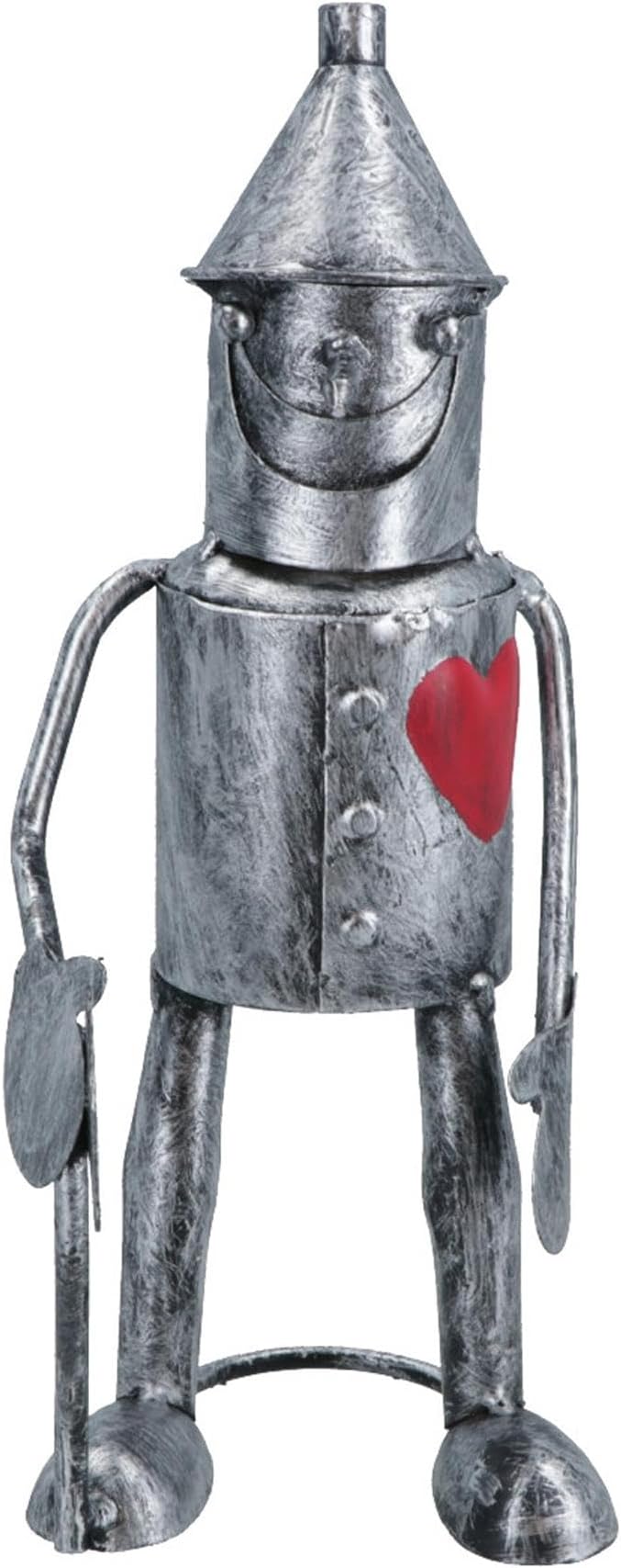 AB Tools Tin Man Standing Garden Ornament Lawn Art Sculpture Statue Yard Home Decor