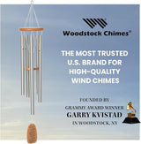 Woodstock Wind Chimes for Outside, Outdoor Decor, Garden and Patio Decor Woodstock Reflections, 25'' Cardinal Wind Chime (WRCA)