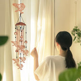 Wind Chimes for Outside, Crow Aluminum Tube Windchime Melodious Melodic for Porch Patio Garden Decor, Unique Metal Memorial Wind Chimes Housewarming Gifts for Friends and Family