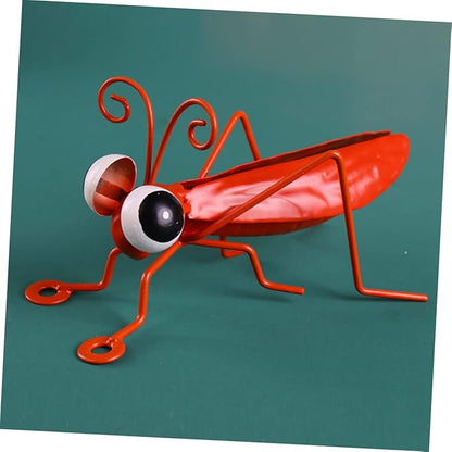 POPETPOP Simulation Iron Art Tropical Model Garden Decor Unique Wrought Iron Outdoor Ornament for Home and Patio Decoration