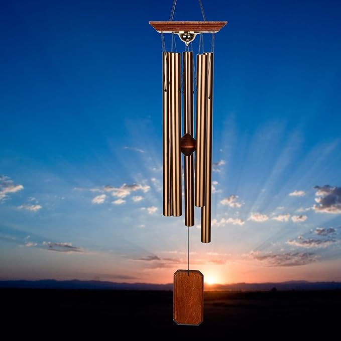 Woodstock Chimes Signature Collection, Woodstock Memorial Chime, Large (36'') Wind Chimes for Outdoor, Patio, Home or Garden Décor (RML)