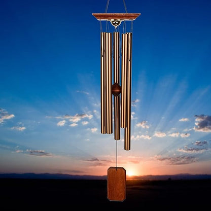 Woodstock Chimes Signature Collection, Woodstock Memorial Chime, Large (36'') Wind Chimes for Outdoor, Patio, Home or Garden Décor (RML)