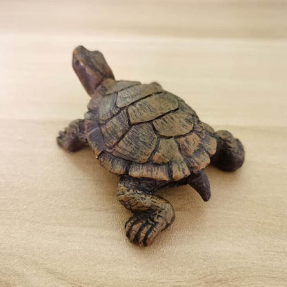 TEAMWILL 2X Turtle Outdoor Statue Tortoise Garden Figurine Home Decor Sculpture Ornament