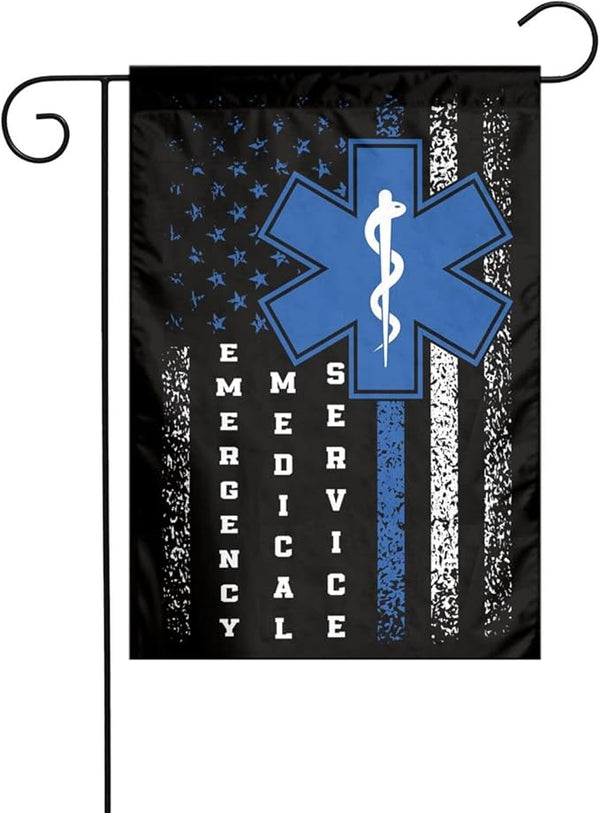 EMS Flag Garden Flag Double Sided Vertical 12×18 Inch Banners Double Sided For Lawn Patio Yard Garden Home Outdoor Decor