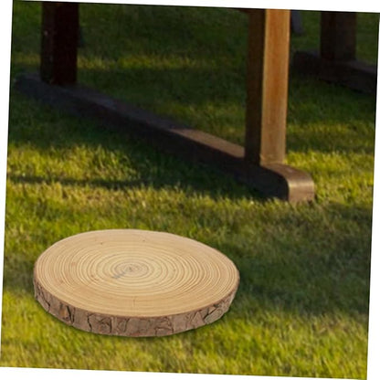 CANIGHT Garden Decorative Wood Paver for Outdoor Pathways and Landscaping and Portable Wooden Garden Decor