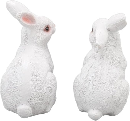 Garden Statues, oor Animal, Synthetic Craft Sculp with Like, Weather den r for Home Patio Lawn Yard