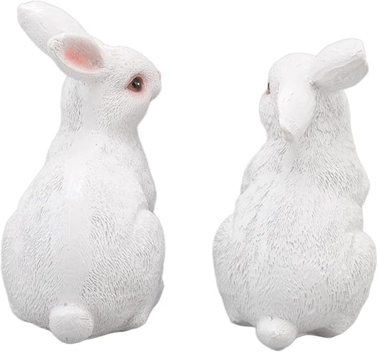 Garden Statues, oor Animal, Synthetic Craft Sculp with Like, Weather den r for Home Patio Lawn Yard