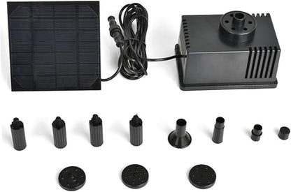 Solar Powered Water Fountain with Multiple Spray Heads, Solar Water Pump for Bird Bath, Garden Pond, Patio & Outdoor DecorationSolar Fountain PumpSolar PumpSolar