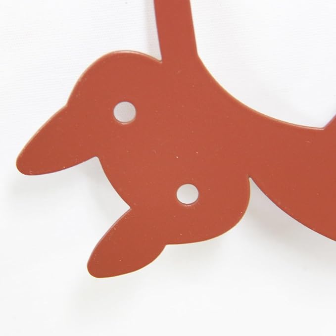 Sleepy Cat Metal Plant Stake - Garden Decoration Powder Paint Coating Gardenpot Pick-Steel-Brown