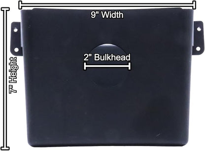 Matala BSTPII-W Biosteps II Pond Filter with Waterfall - for Ponds up to 2,700 gallons - with 6 Filter Pads (2 Blue, 2 Gray, 2 Green)