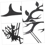 VICASKY Fairy Branch Metal Wall Art Decor Charming Swing Fairy Sculpture Stake for Garden Patio and Home Decoration Durable Vivid Design with Beautiful Texture Pattern