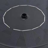 Solar Powered Fountain Water Pump, Floating Mini Solar Fountain with 4 Spray Styles, 16cm Diameter - Environmentally Friendly, Easy Setup, Ideal for Birdbaths Garden Ponds (Lotus 1)