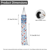 Jeiento 250 Years of American Pride Windsock Flag 2 Pack,40Inch Independence Day Windsock Flag Holiday Party Decoration Hanging Wind Socks for Farmhouse Yard Window Holiday Party Supplies