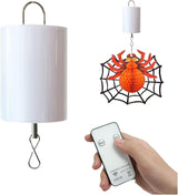 Wind Spinner Motor with Remote | Hanging Display for Wind Chimes, Windcatcher, Suncatcher, Garden Decor, Christmas Ornament, Disco Ball, 20 RPM