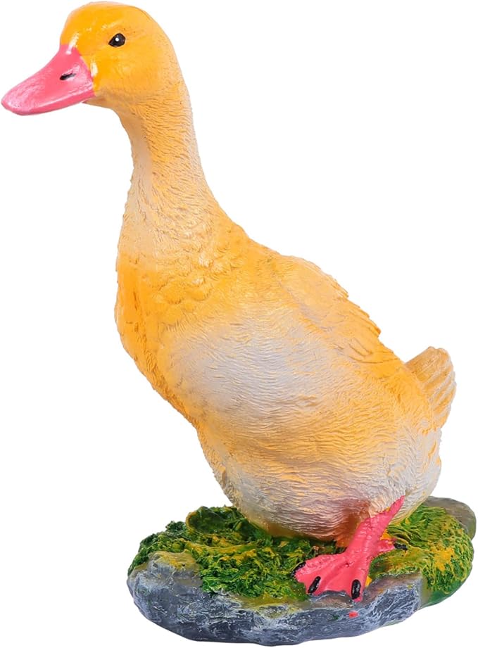 POPETPOP Garden Ornament Figurine Decoration for Home Office and Garden Charming Outdoor Lawn Statue for Creative Decor and Pleasant Atmosphere