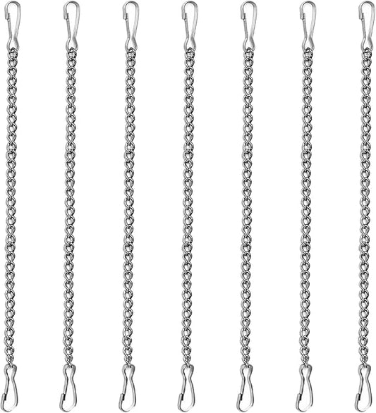 7 Pcs 20 Inch Stained Glass Window Hanging Chain,Premium Decorative Chain for Colorful Glass Windows, Sun Catchers, and Decorative Items, Perfect for Walls, Gardens, and Kitchens