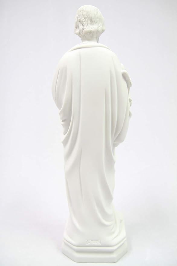 Vittoria Collection 16 Inch Saint St. Joseph The Worker Statue Sculpture Figurine Made in Italy Indoor Outdoor Garden