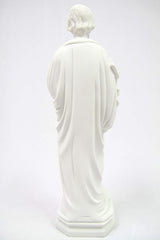 Vittoria Collection 16 Inch Saint St. Joseph The Worker Statue Sculpture Figurine Made in Italy Indoor Outdoor Garden