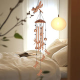 ORIGACH Dragonfly Wind Chimes for Outside Metal Dragonfly Wind Chime Birthday Gifts Memorial Gifts for Women Men Mom Grandma Wife Friends Wind Chimes for Outdoor, Indoor, Home and Garden Decorations