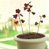 Decorative Garden Stakes, Welcome Yard Sign, Metal Arrangement Ornaments for Courtyard Lawn, Rusty Outdoor Decortions for Easter Housewarming (F)