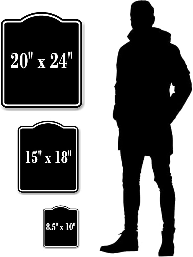 We Travel Not To Escape Life Adventurer BLACK Aluminum Composite Sign 15''x18''