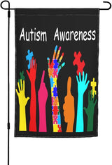 Autism Awareness Garden Flag Outdoor 12 X 18 Inch Gifts Floral Mini Yard House Flags Double-Sided Farmhouse Sign For Home Garden Decoration