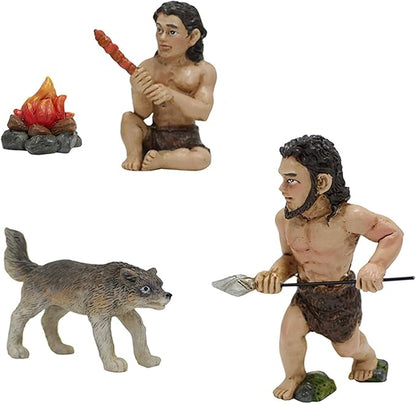 Unique Wildlife Sculpture Set Simulations Wildlife Sculpture Statues Outdoor Garden Decors Handmade Decors for Yard Texture