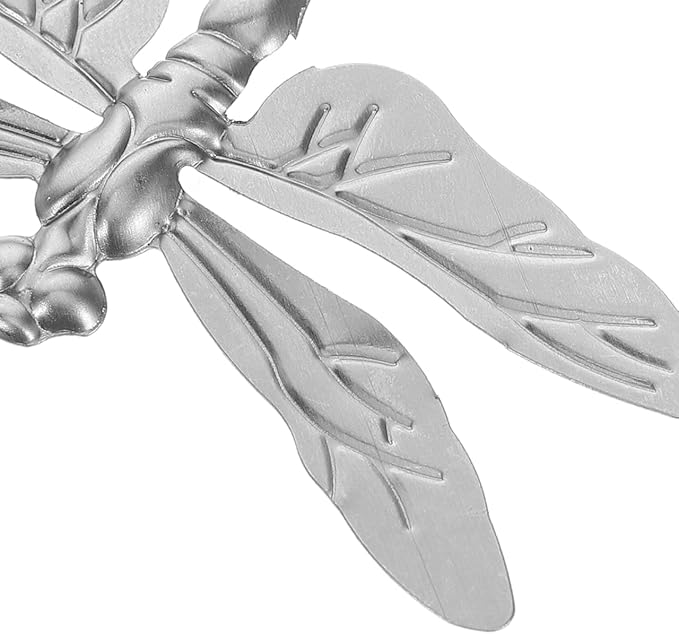Abaodam 20Pcs Metal Dragonfly Sculpture Wall Art for Garden Decoration 2.75In Handmade Iron Dragonfly Figurine Outdoor Patio Home Decor Diy Craft Project