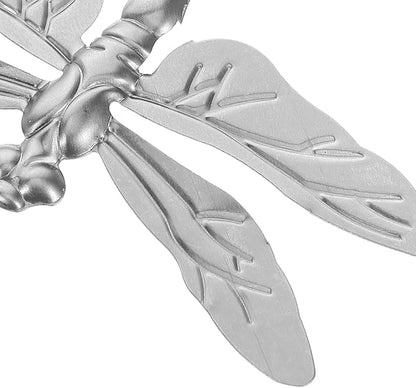 Abaodam 20Pcs Metal Dragonfly Sculpture Wall Art for Garden Decoration 2.75In Handmade Iron Dragonfly Figurine Outdoor Patio Home Decor Diy Craft Project