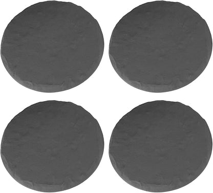 Zerodis Round Decorative Polypropylene Stepping Stones with Ground Stakes Outdoor Pathway Stones Stable Installation Decorative Landscaping Stepping Stones (Round)