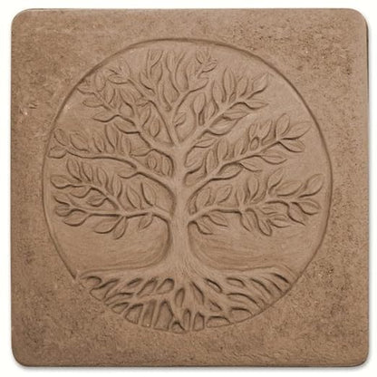 Tree of Life Stepping Stone Mold, Concrete Stepping Stone Mold, Garden Decor Mold, 16'' Square