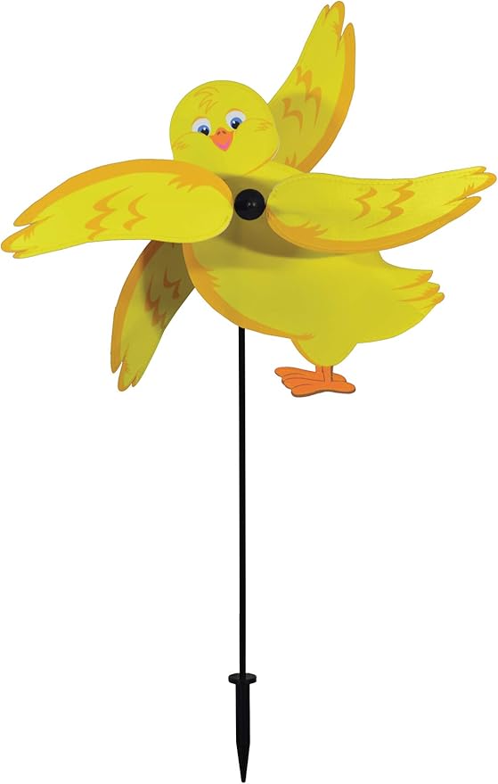 In the Breeze 2556 Chick Whirligig Spinner, Baby Chick