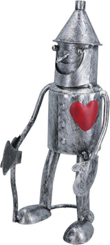 AB Tools Tin Man Standing Garden Ornament Lawn Art Sculpture Statue Yard Home Decor