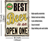 Bar Sign Vintage Funny Metal Tin Signs For Home Retro Country Home Decor Man Cave Garage Rules Wall Decor Outdoor Poster 8×12 Inches