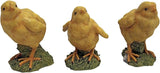 Design Toscano QM12335 Hatching Chicks, Baby Chicken Statues,Full Color
