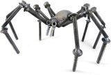 Recycled Metal Garden Art Spider/Tarantula Sculpture, Standing or Hanging, 12"