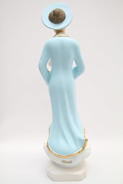 Vittoria Collection 16 Inch Our Lady of La Vang Statue Indoor Outdoor Made in Italy