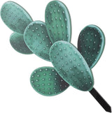 COHEALI Cactus Garden Stake Decor 9.84X6.08In Outdoor Metal Plant Stake for Yard Patio Lawn Decorative Garden Sign Inserted Ornament