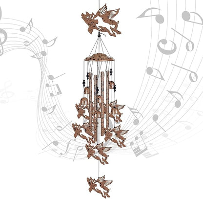 37" Flying Pigs Wind Chimes for Garden,Home,Balcony,Yard,Outdoor Decor, Sympathy Wind Chimes, Wind Catcher, Blessing Wind Bell, Pig Ornament Gifts for Mom, Pig Lovers,Grandma, Family, Women, Friend