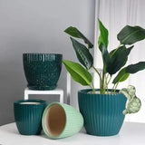 Turtle Figurines Plant Pot Hang Decor Resin Tortoise Sculpture Garden Balcony Yard Decoration