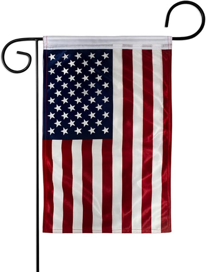 American Flags For Outside House Yard Sign Wall Hanging Decor Home Independence Day Cemetery Decoration For Grave Yard Sign 4th Of July Poster Door Canvas Memorial Gifts US Flag USA Poster