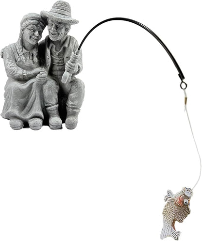 Teaeeno Couple Decor Outdoor, The Top Choice for Garden/Patio Decor,Gift for Valentine, Wedding for Husband and Wife, Farmhouse Decor